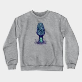 Bright Blue Morel Crewneck Sweatshirt